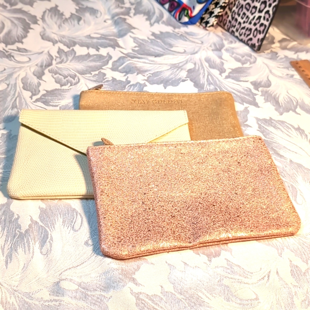 3 pc Makeup bags